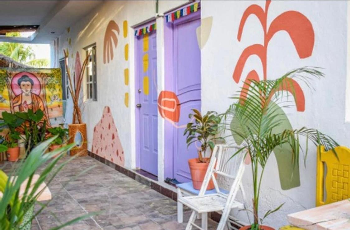 Departamentos Cerca De Ferry Holbox Otel Dış mekan fotoğraf